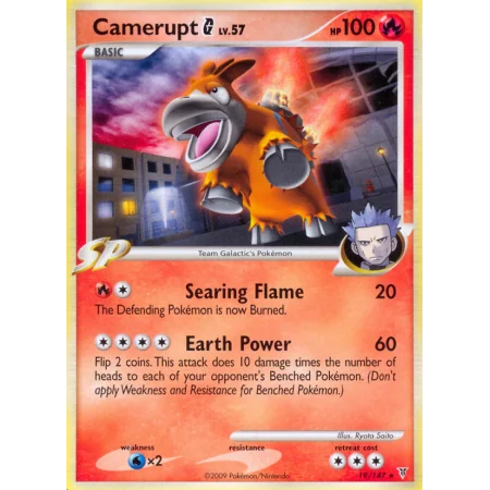 Camerupt G (Reverse Holo)