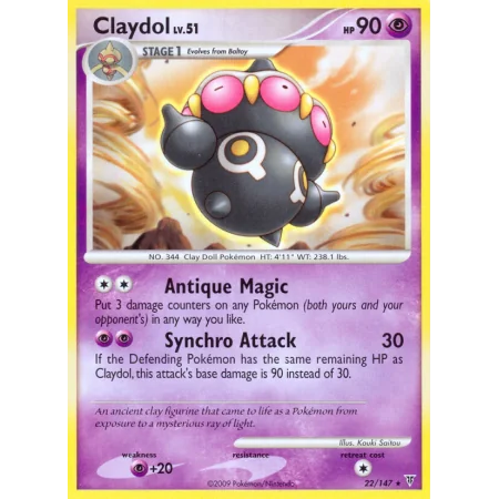 Claydol (Reverse Holo)