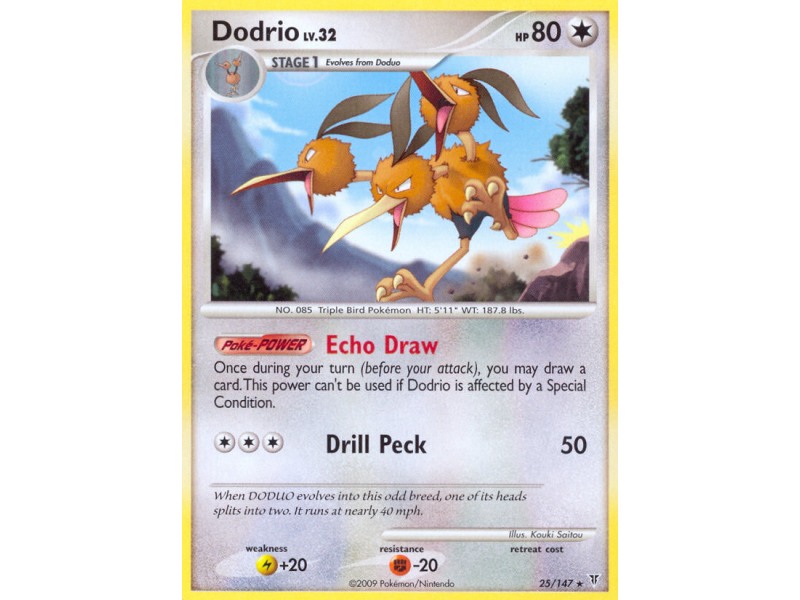 Dodrio (Reverse Holo)