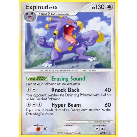 Exploud (Reverse Holo)