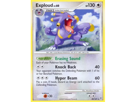 Exploud (Reverse Holo)