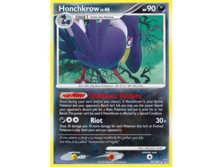 Honchkrow (Reverse Holo)