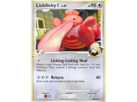 Lickilicky C (Reverse Holo)