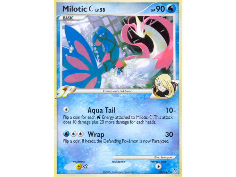 Milotic C (Reverse Holo)