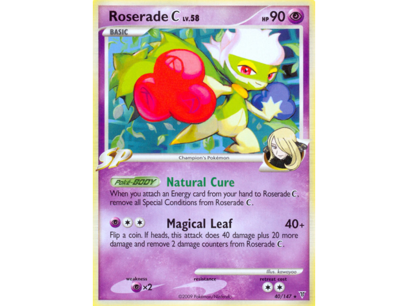 Roserade C (Reverse Holo)