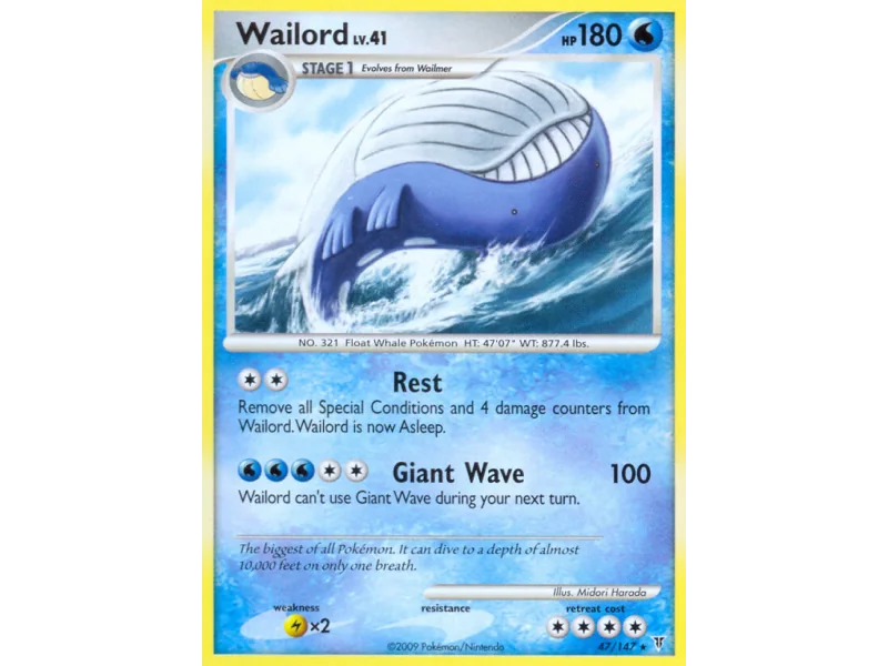 Wailord (Reverse Holo)
