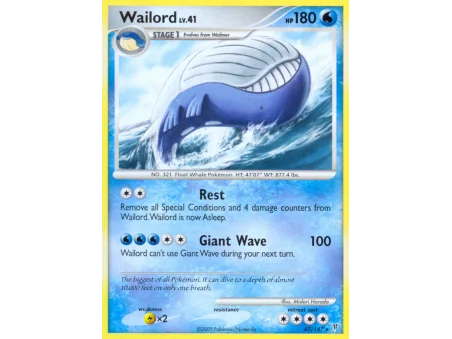 Wailord (Reverse Holo)