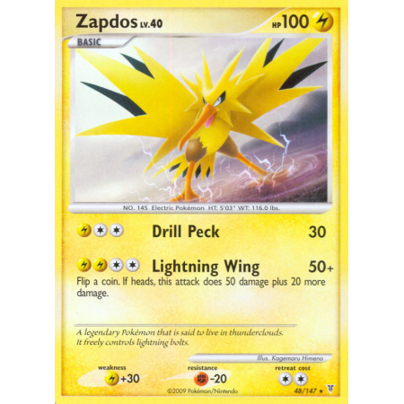 Zapdos (Reverse Holo)