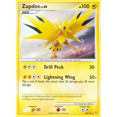 Zapdos (Reverse Holo)