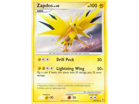 Zapdos (Reverse Holo)