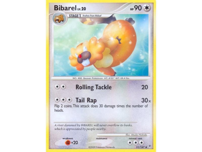 Bibarel (Reverse Holo)