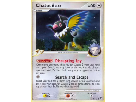Chatot G (Reverse Holo)
