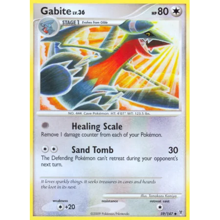 Gabite (Reverse Holo)