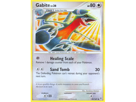 Gabite (Reverse Holo)
