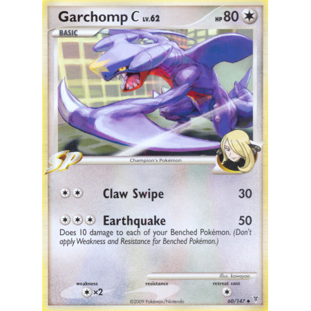 Garchomp C (Reverse Holo)