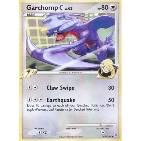 Garchomp C (Reverse Holo)