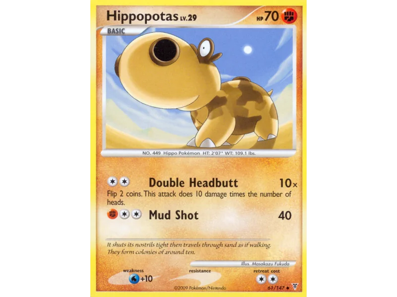 Hippopotas (Reverse Holo)