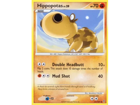 Hippopotas (Reverse Holo)