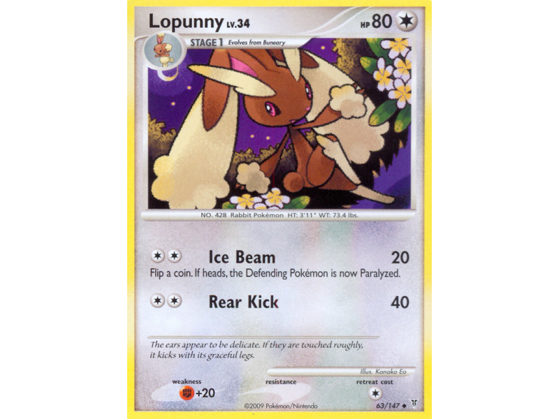 Lopunny (Reverse Holo)