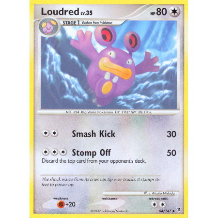 Loudred (Reverse Holo)