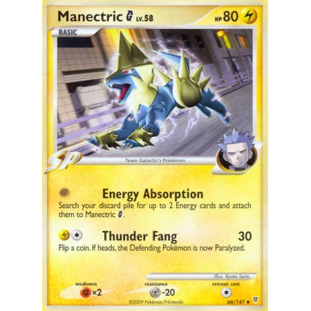 Manectric G (Reverse Holo)