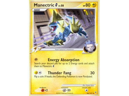 Manectric G (Reverse Holo)