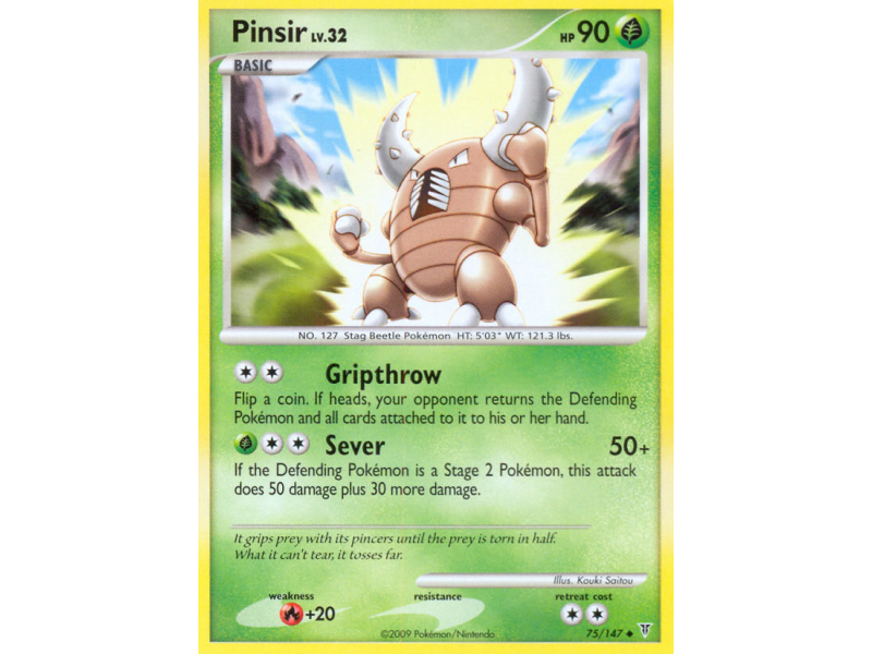 Pinsir (Reverse Holo)