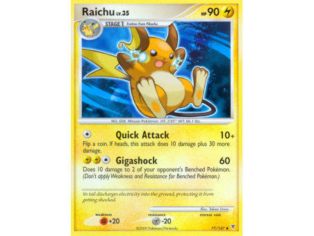 Raichu (Reverse Holo)