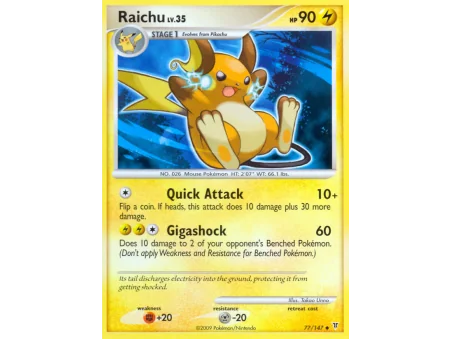 Raichu (Reverse Holo)