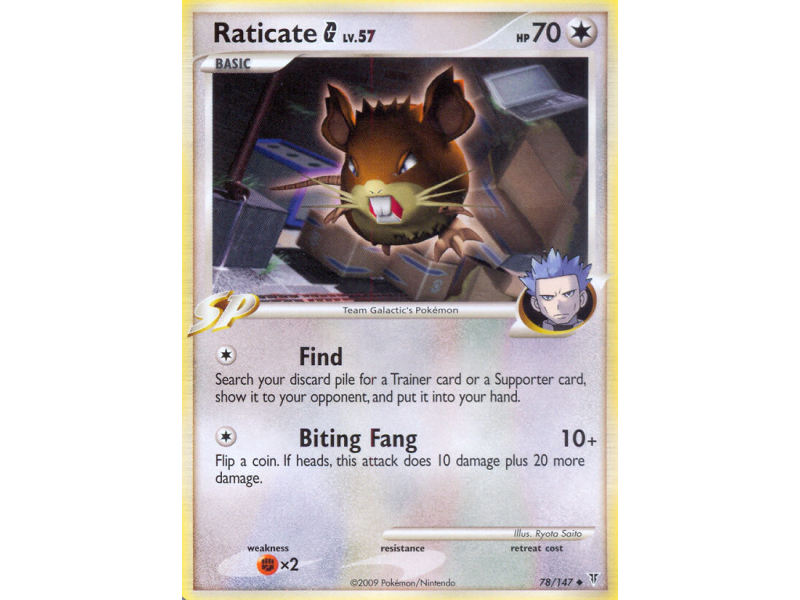Raticate G (Reverse Holo)