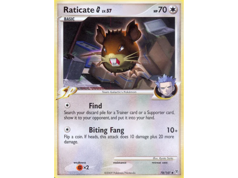 Raticate G (Reverse Holo)