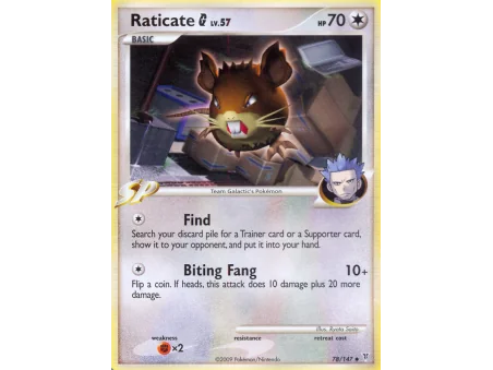 Raticate G (Reverse Holo)