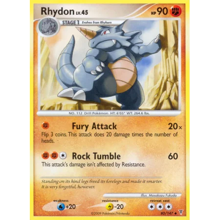 Rhydon (Reverse Holo)