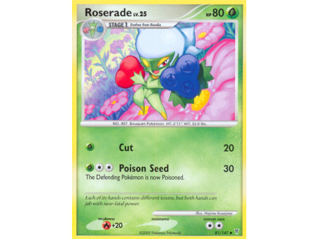 Roserade (Reverse Holo)