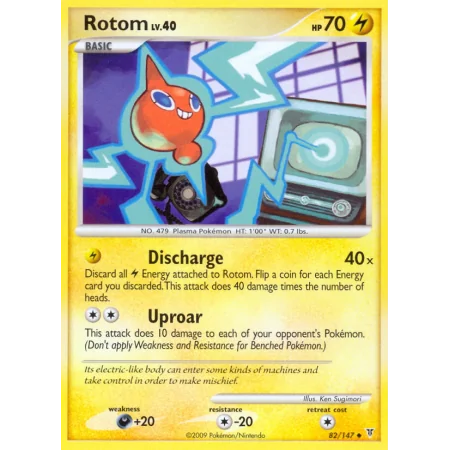 Rotom (Reverse Holo)