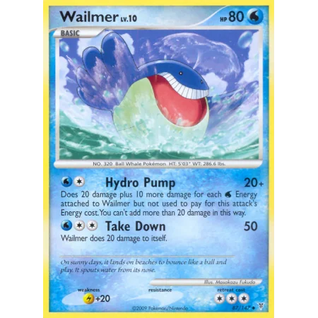 Wailmer (Reverse Holo)