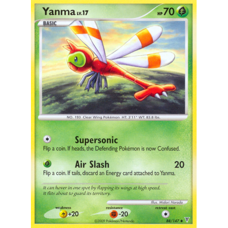 Yanma (Reverse Holo)