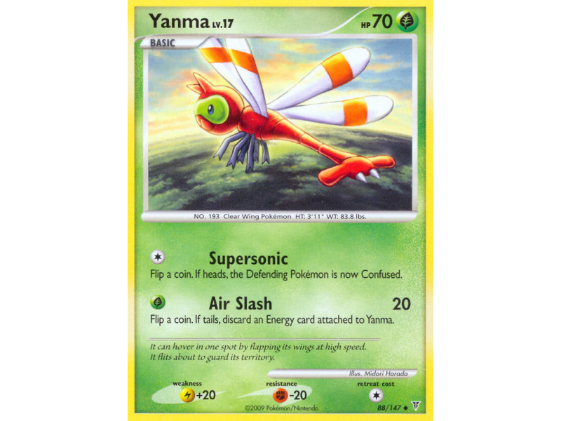 Yanma (Reverse Holo)