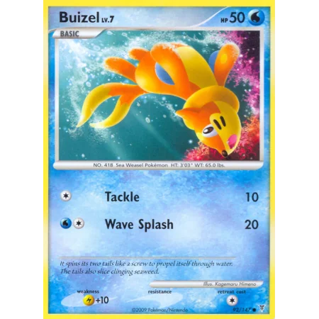 Buizel (Reverse Holo)