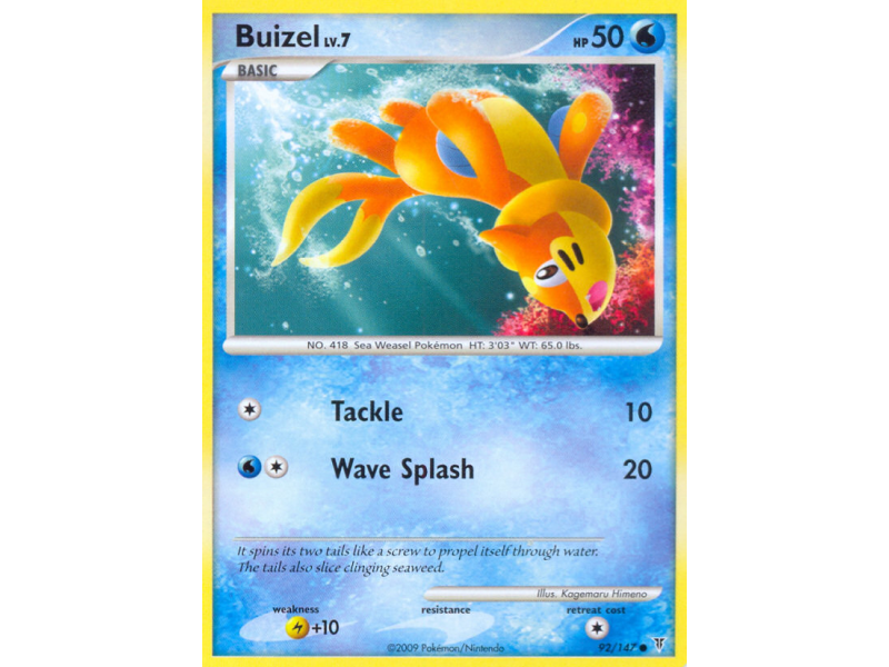 Buizel (Reverse Holo)