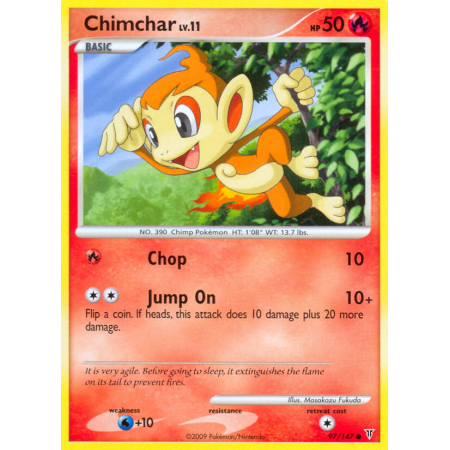 Chimchar (Reverse Holo)