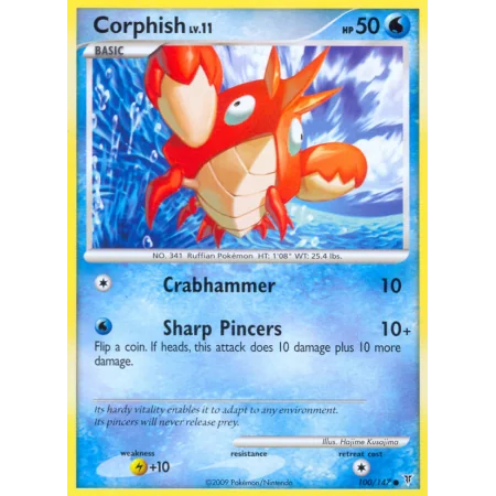 Corphish (Reverse Holo)