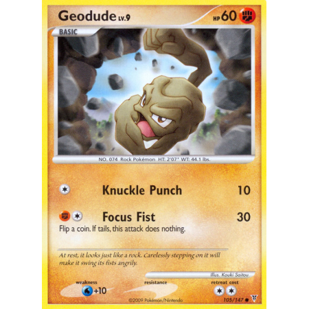 Geodude (Reverse Holo)