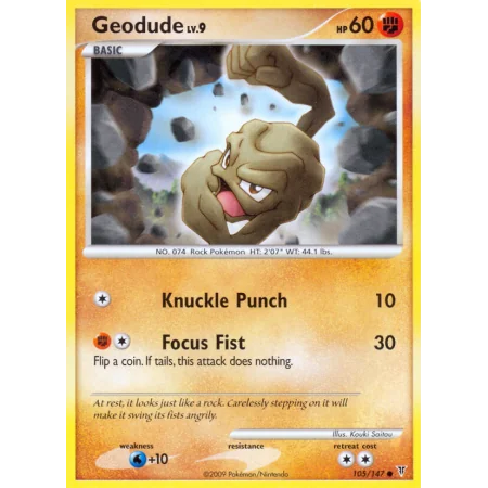 Geodude (Reverse Holo)