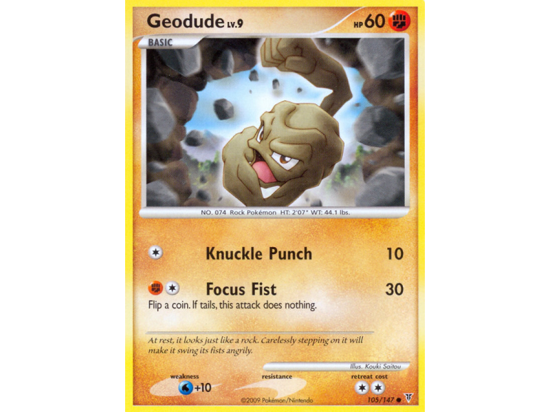 Geodude (Reverse Holo)