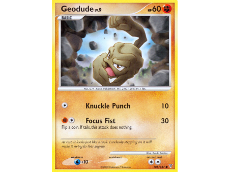 Geodude (Reverse Holo)