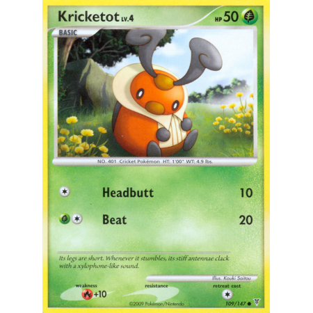 Kricketot (Reverse Holo)