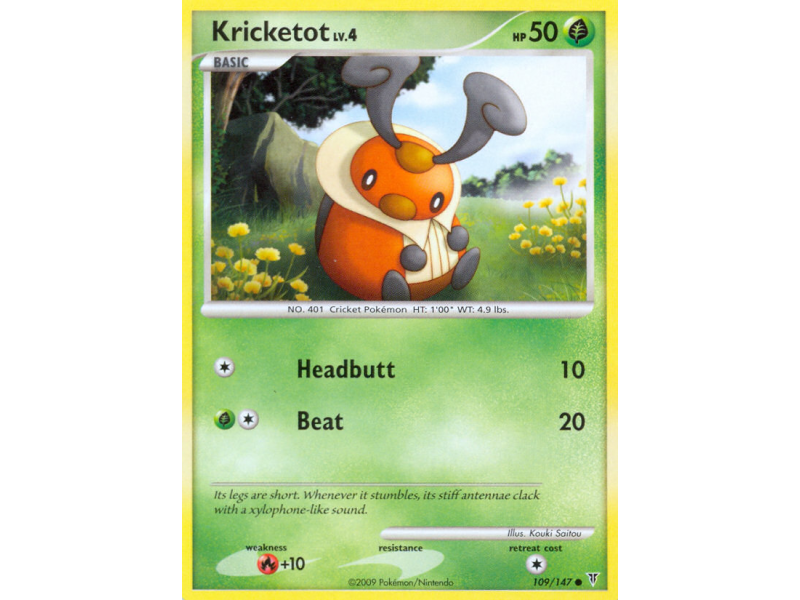 Kricketot (Reverse Holo)