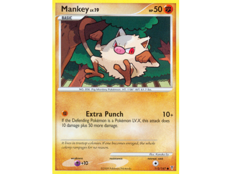 Mankey (Reverse Holo)