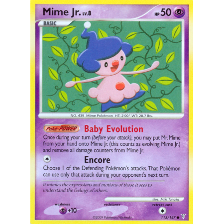Mime Jr. (Reverse Holo)